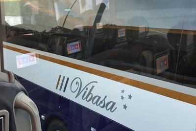 Setra 519HD bus model of Vibasa company