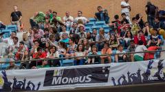 Zona Monbus en el partit contra el Laboral Kutxa Baskonia
