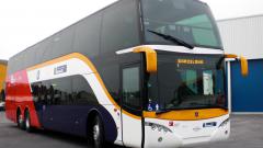 Autobus Monbus offrant un service discrétionnaire - à la demande