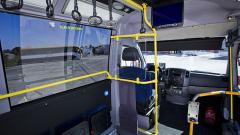 Espai per a PMR en mini bus de Monbus Mercedes-Benz Sprinter