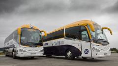 Maximum Monbus buses Irizar i6 model.