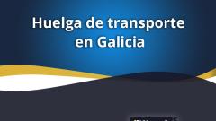 Panneau d’information de la grève dans le secteur des transports routiers de voyageurs