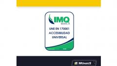 Logotipo del certificado de Accesibilidad Universal