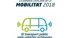 Cartel da décimo cuarta Xornada Catalá da Mobilidade