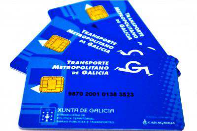 Cards of the Metropolitan Transportation of Galicia