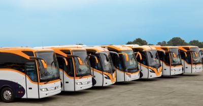 Autobusos Monbus Castrosua Stellae, Mercedes Tourismo i Noge Touring