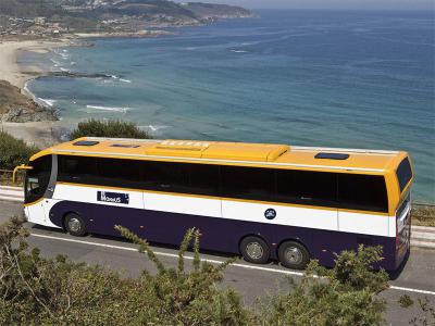Bus of Monbus Castrosua Stellae with frame Mercedes-Benz OC500