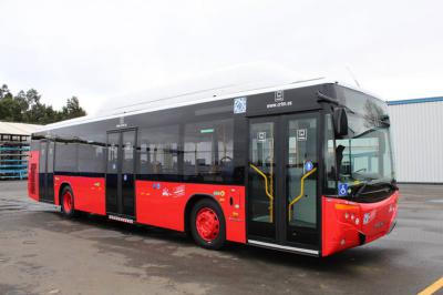 Autobus Monbus MAN disposant d’un moteur de Gaz Naturel Comprimé
