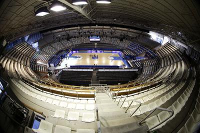 The Coliseum of A Coruña, official site of the Spanish Basketball Cup.