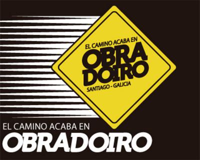 Logo officiel de Terry Porter: “El Camino acaba en Obradoiro”