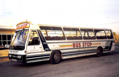Autobús Pegaso de Hispano Igualadina nos anos 70.
