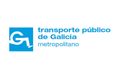 Logotype of the Metropolitan Transportation of Galicia