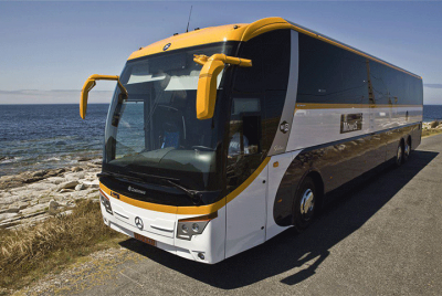 Autobus Monbus Castrosua Stellae de carrosserie Mercedes-Benz.