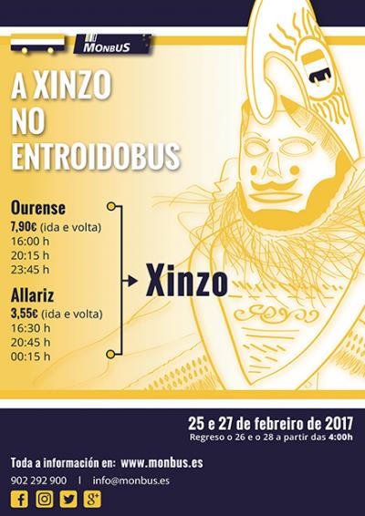 Promotion Spéciale de Monbus pour le Carnaval de Xinzo.