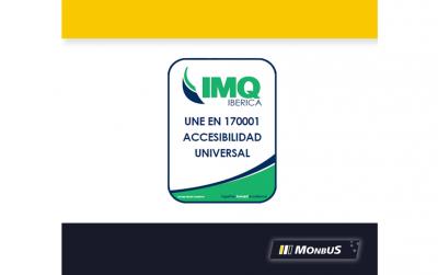 Logotip del certificat d'Accessibilitat Universal