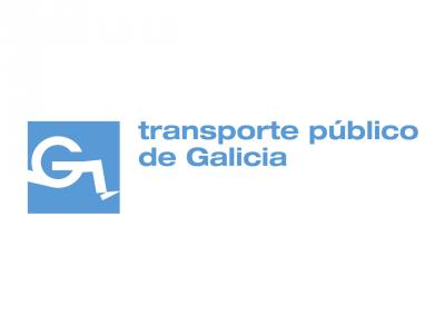 Logo do transporte metropolitano de Galicia.