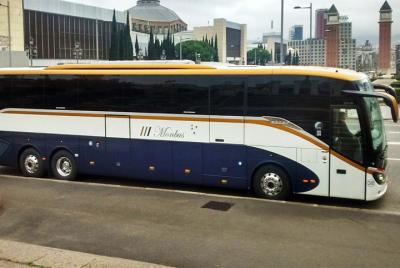 Monbus bus parked
