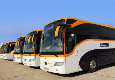 Autobusos de la flota Monbus
