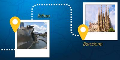 Your plan in Bilbao and Barcelona during Easter Week with Monbus