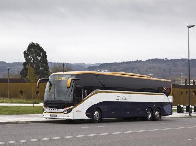 Un autobus modèle Setra de Monbus
