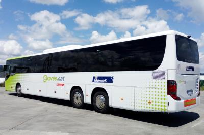 Novo vehículo Setra de Monbus para o servizo de Bus Exprés