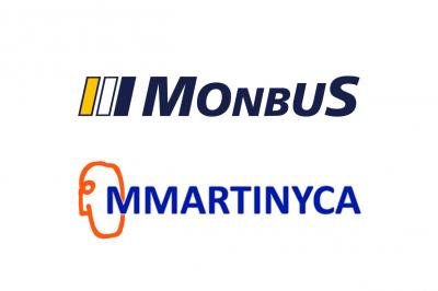 Logos de Monbus e MMartinyca