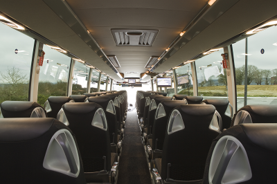 Inside a Monbus bus