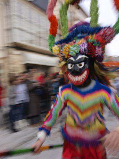 Boteiro, personaje típico del Carnaval de Viana do Bolo