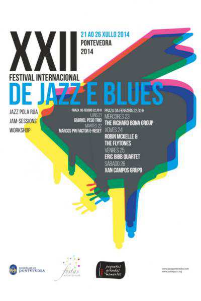 Cartel XXII Festival Jazz Blues Pontevedra