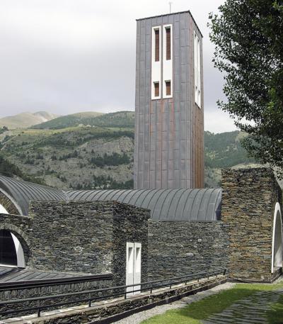 Santuario de Meritxell en Canillo (Principado de Andorra)
