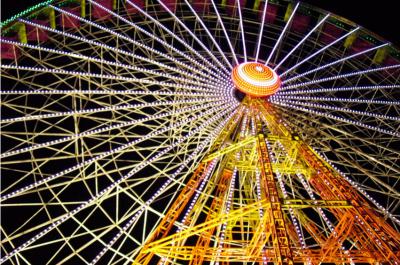 Ferris wheel of the Fair of Albacete