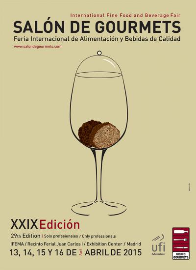 Affiche de la XXIX édition du Salon des Gourmets de Madrid