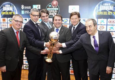 Presentación Río Natura Monbus anfitrión Copa del Rey basket 2016