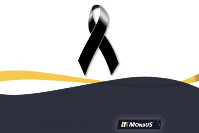 crespón negro Monbus atentado Barcelona