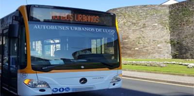 Autobús urbano de Lugo.