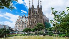 Basílica da Sagrada Familia en Barcelona