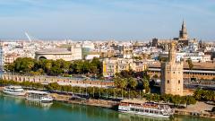 Vistas de Sevilla desde el río